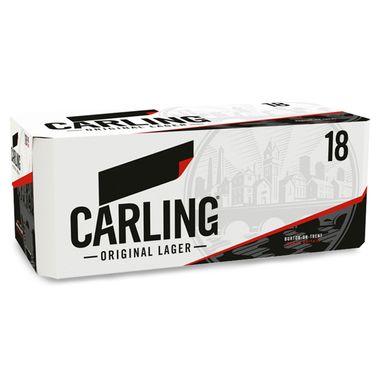 Carling Original Lager Beer 18 X 440ml
